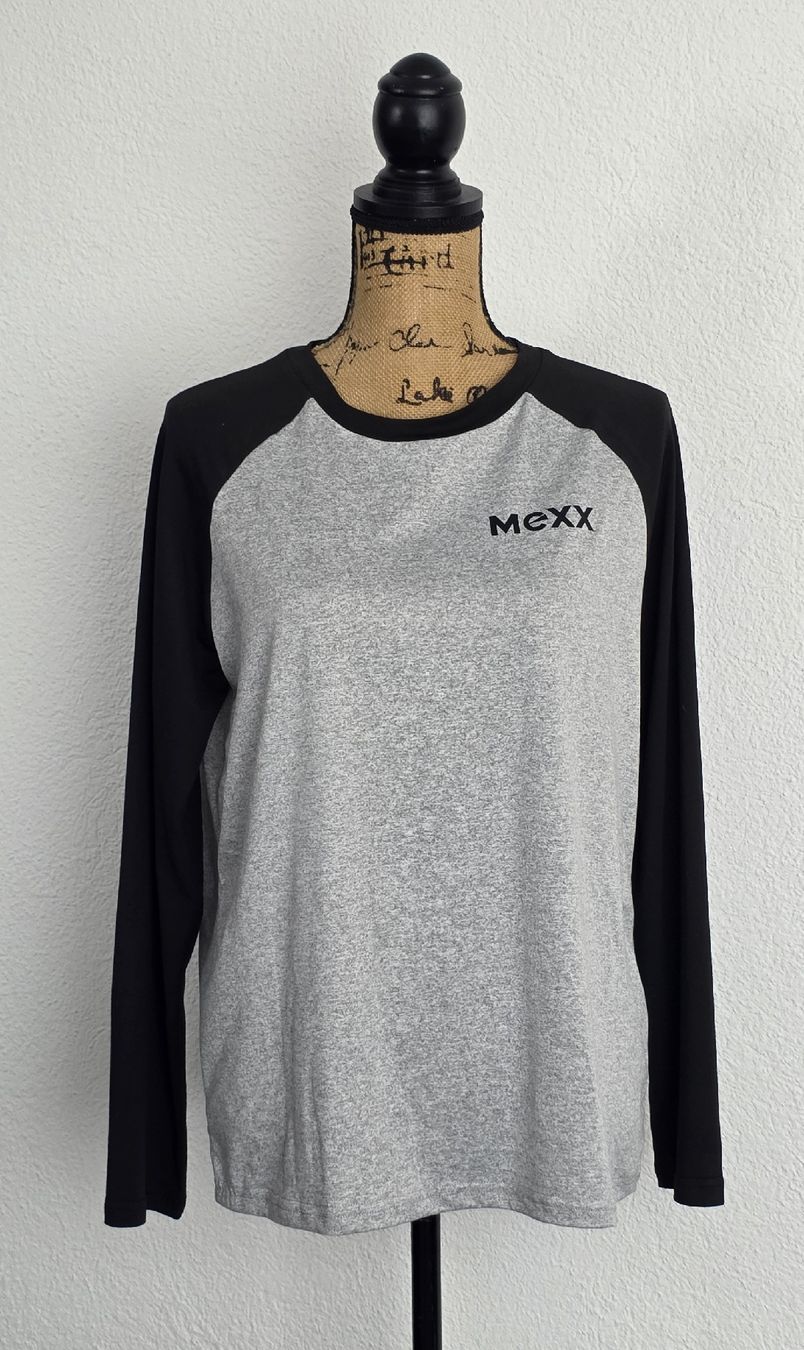 T-shirt: Langarmshirt Baseball-Style Grau-Schwarz Gr. M/L – Nuovo (secondo la descrizione) da Rheinsulz venduto da Gilea