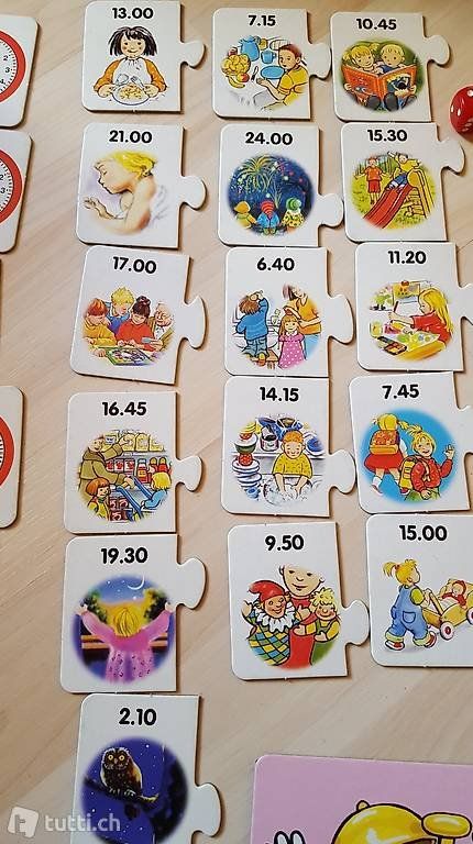 Spiele: Meine erste Lern-Uhr, noris – Gebraucht aus Schönengrund von lia_t65g 1