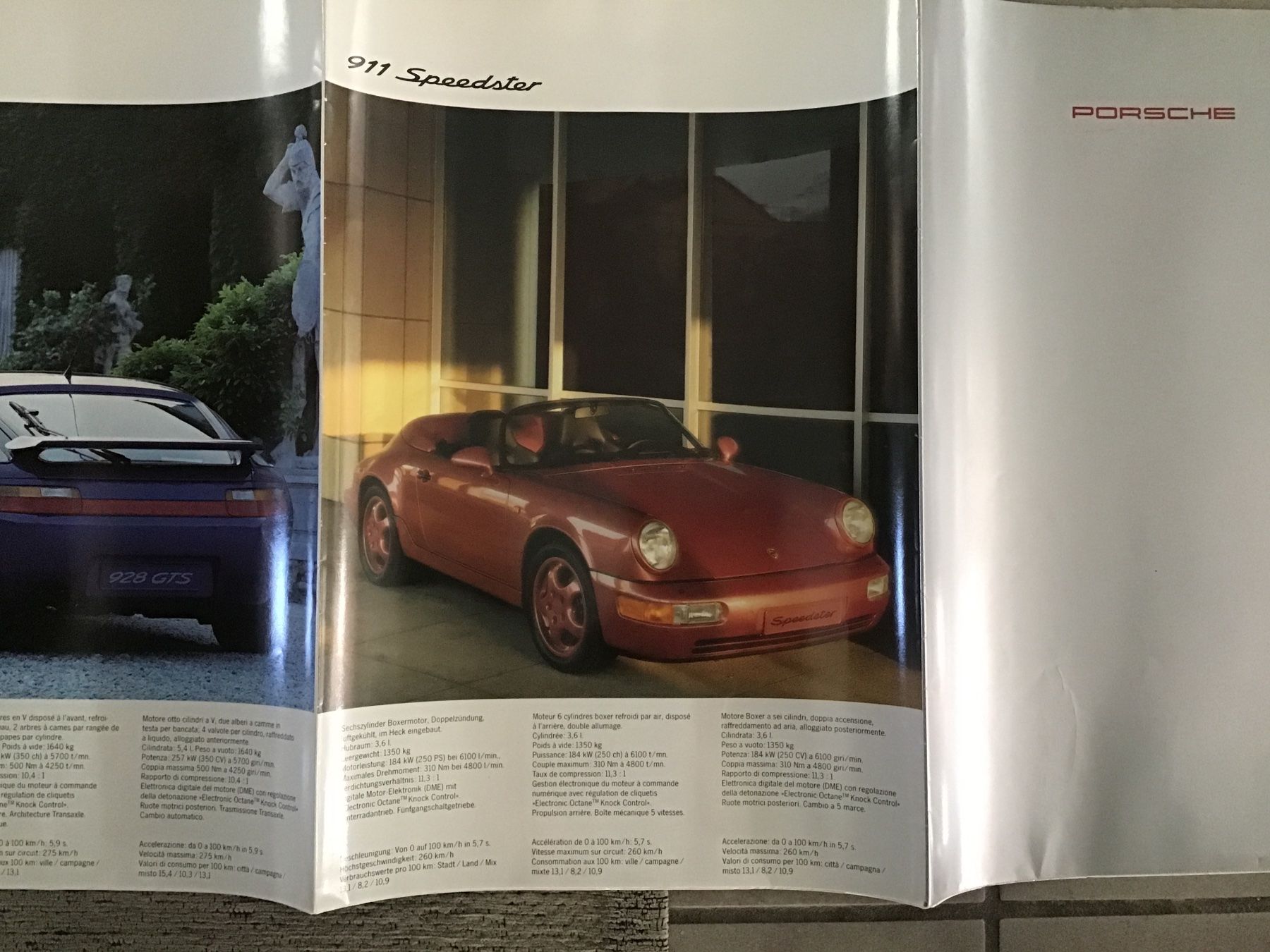 Porsche Documenti: Porsche Posterprospekt März 1993 – Usato da Scherzingen venduto da Starseller62 2