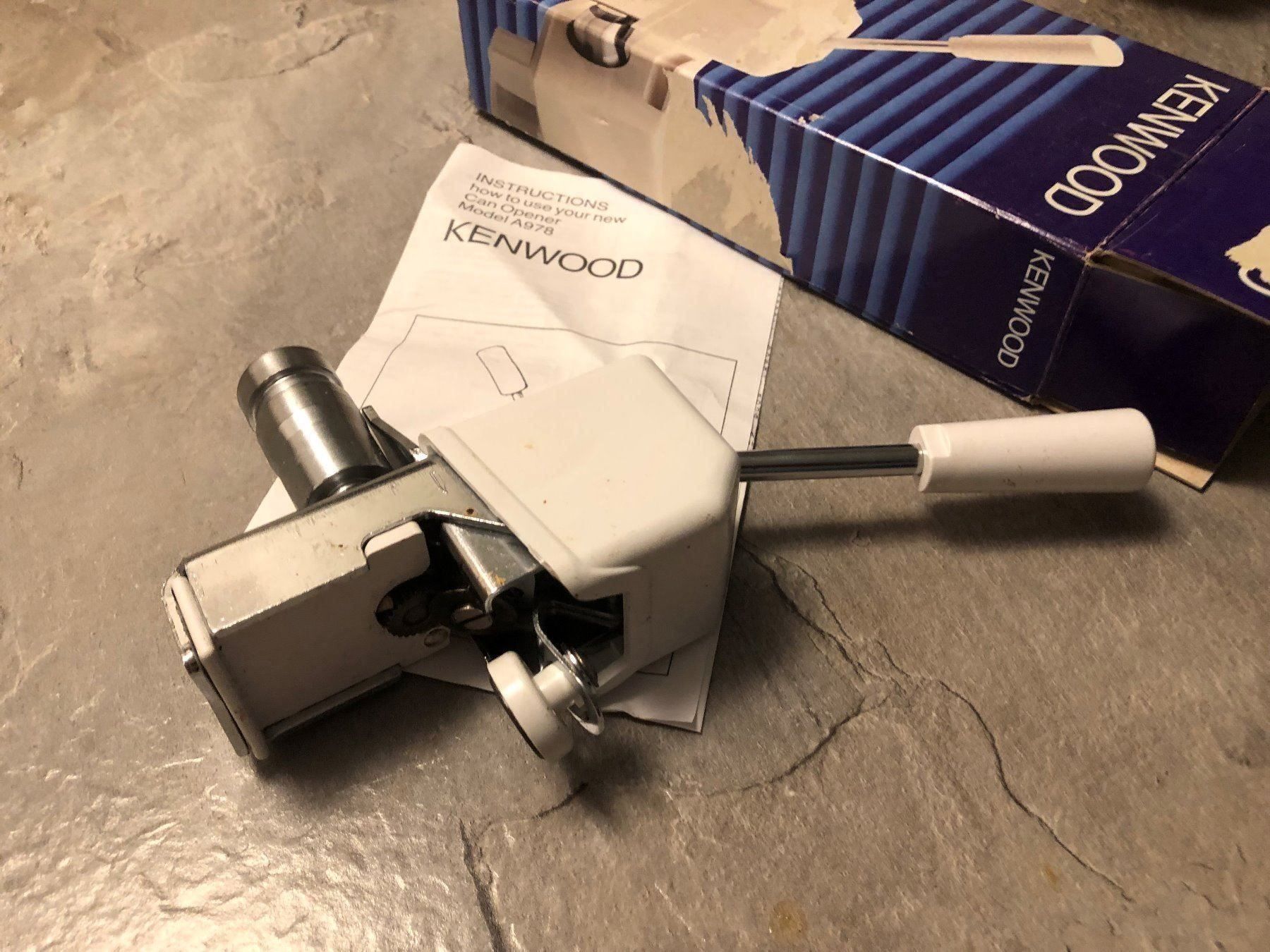 Kenwood Elettrodomestici da cucina: Kenwood Büchsenöffner Model A978KM Serie – Nuovo (secondo la descrizione) da Arisdorf venduto da comestibles 4