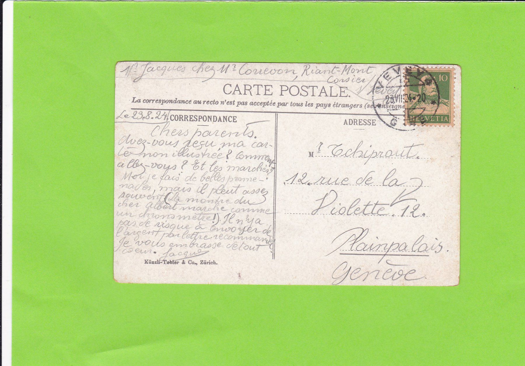 Cartes postales: Les Avants – D'occasion à St. Peterzell par neckertal 1