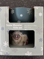 Snow Monster Kids Set Tasse & Schale (Fabrikneu)