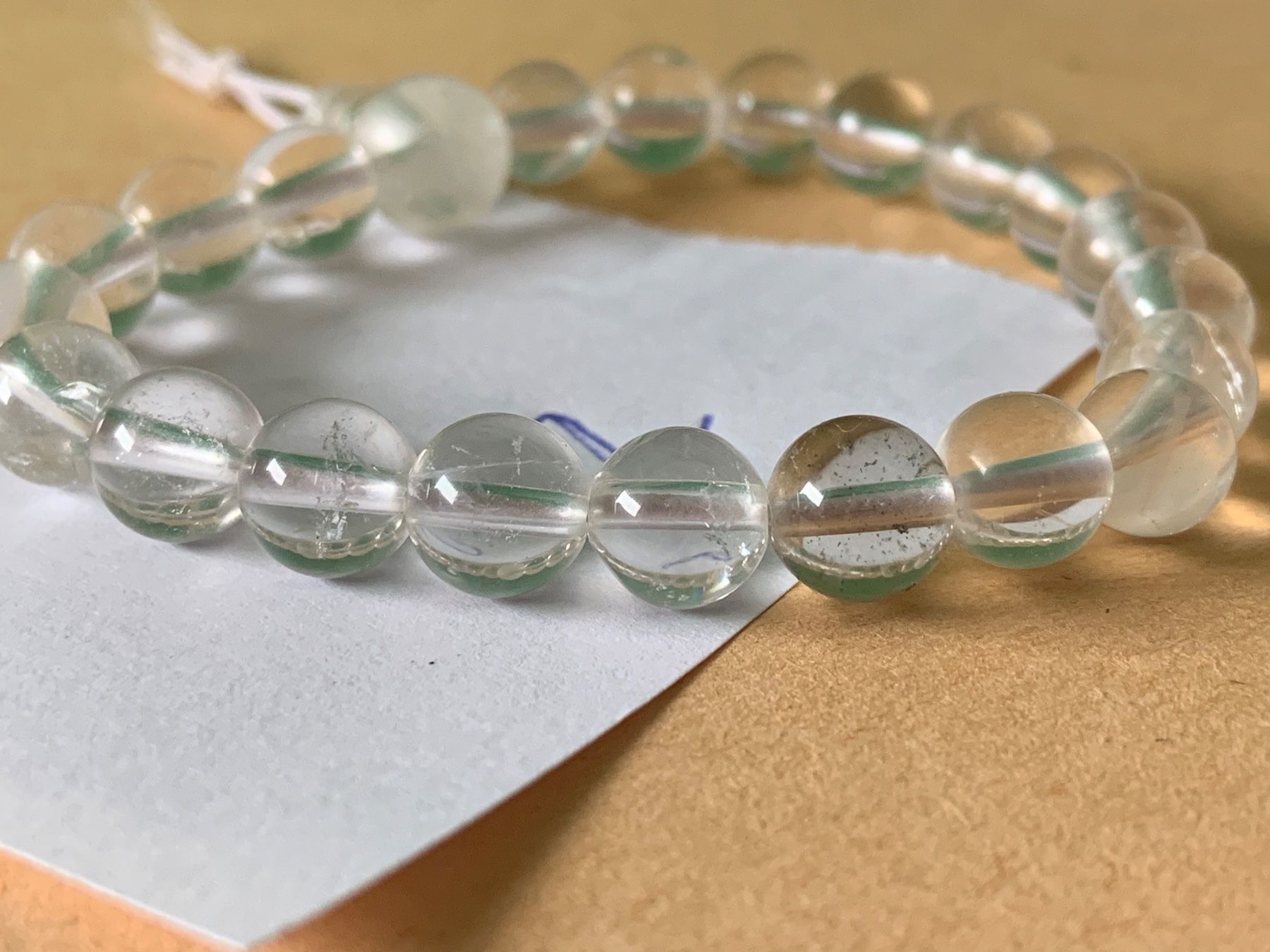 Bracciali & Braccialetti: 2weisse Armbänder / gummizug Transparent – Usato da Dittingen venduto da Bijoubelle 7