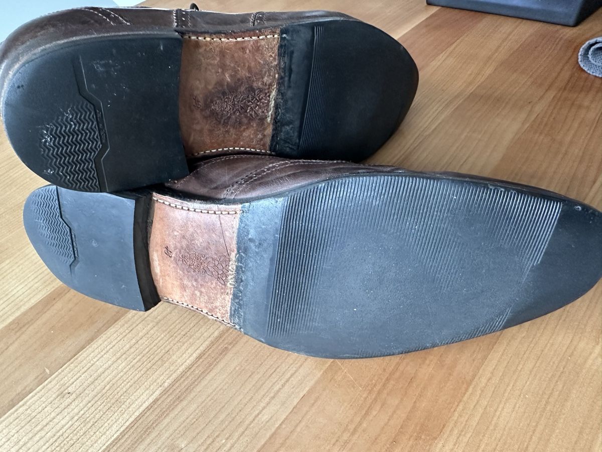 Chaussures hommes: n.d.c. Halbschuhe Herren, Gr. 43 – D'occasion à Cham par Janssen0 3