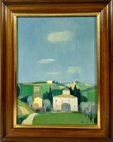 Piero Nardi (1938) Landschafts Gemälde