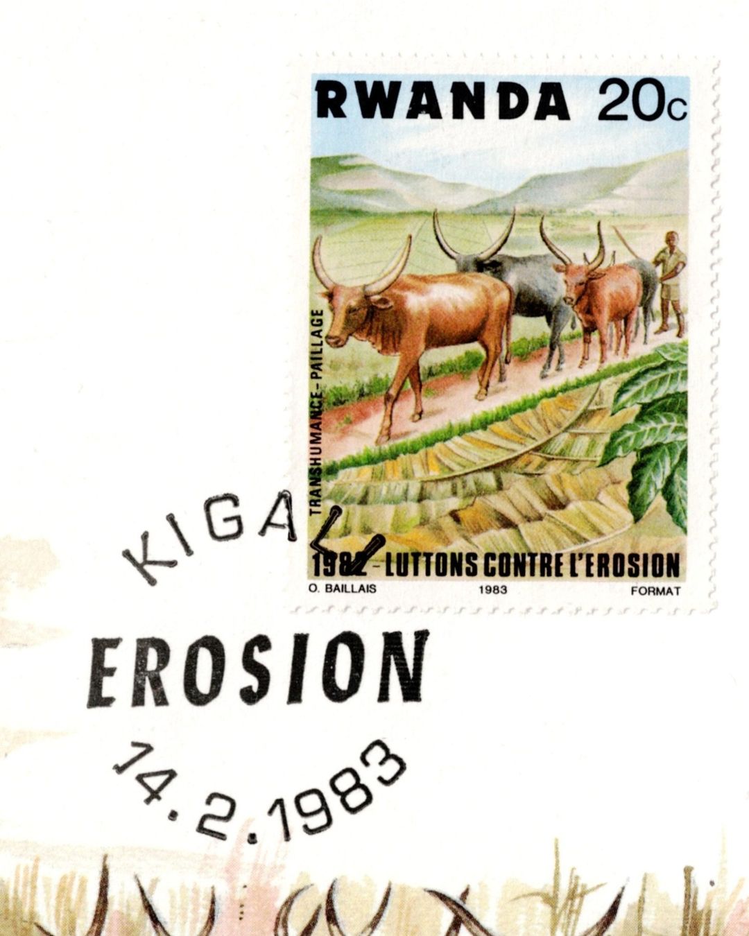 Tutti le monete: Ruanda_1983_Münzbrief mit Beschreibung – Usato da Hombrechtikon venduto da Fraese01 2