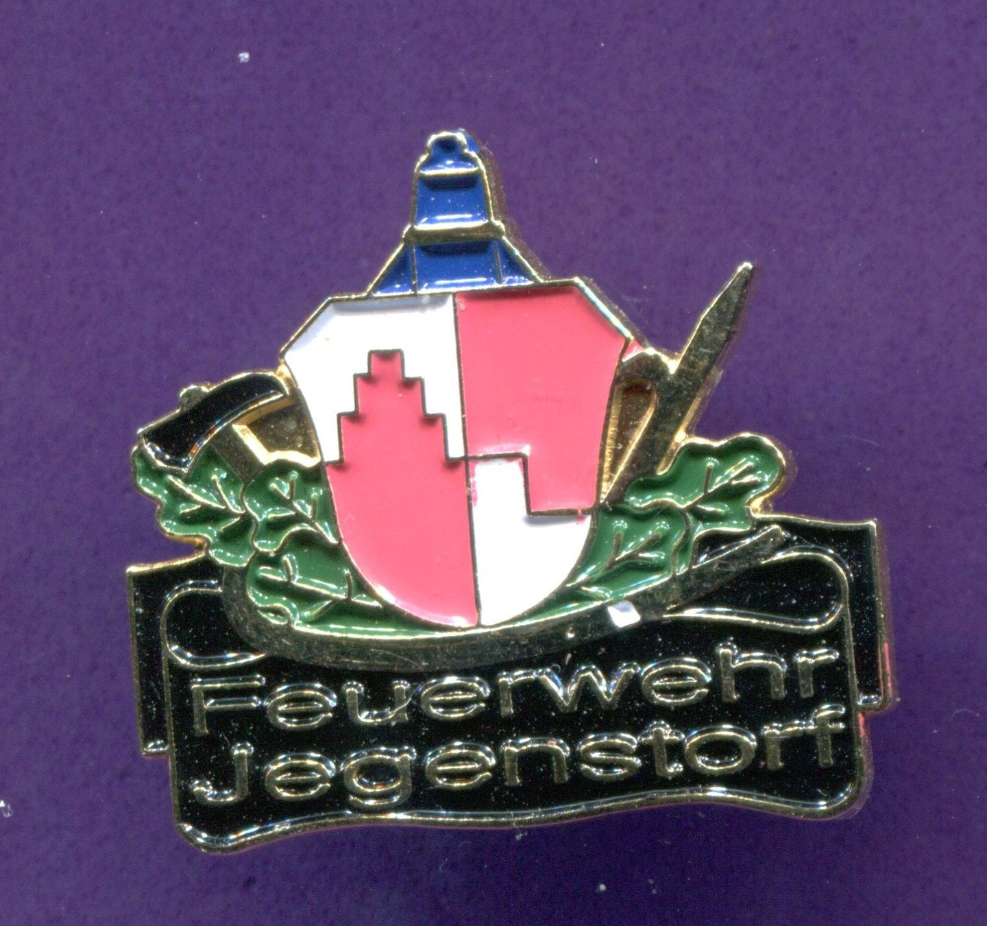 Placchette & Badge: Feuerwehr  JEGENSTORF – Usato da Winterthur venduto da Sammleroase