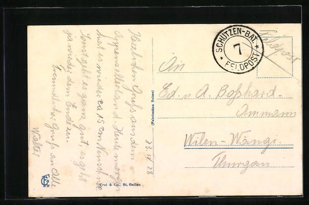 Cartoline postali: Bühler, Ortsansicht aus der Vogelschau – Usato da Berlin venduto da bartko-reher 1
