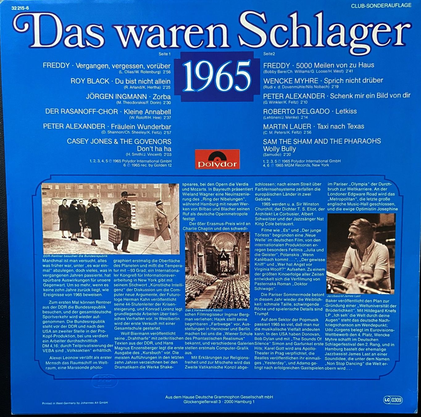 Vinyles: Das waren Schlager 1965 – D'occasion à Feldbach par CDF10 1