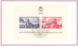 FL 5 Faltblätter ab 1972 alle mit Ausgabetagstempel