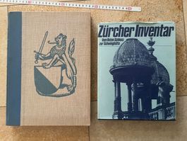 Zürich-Bücherpaket: Stadt und Land (1938) & ZH Inventar (75)