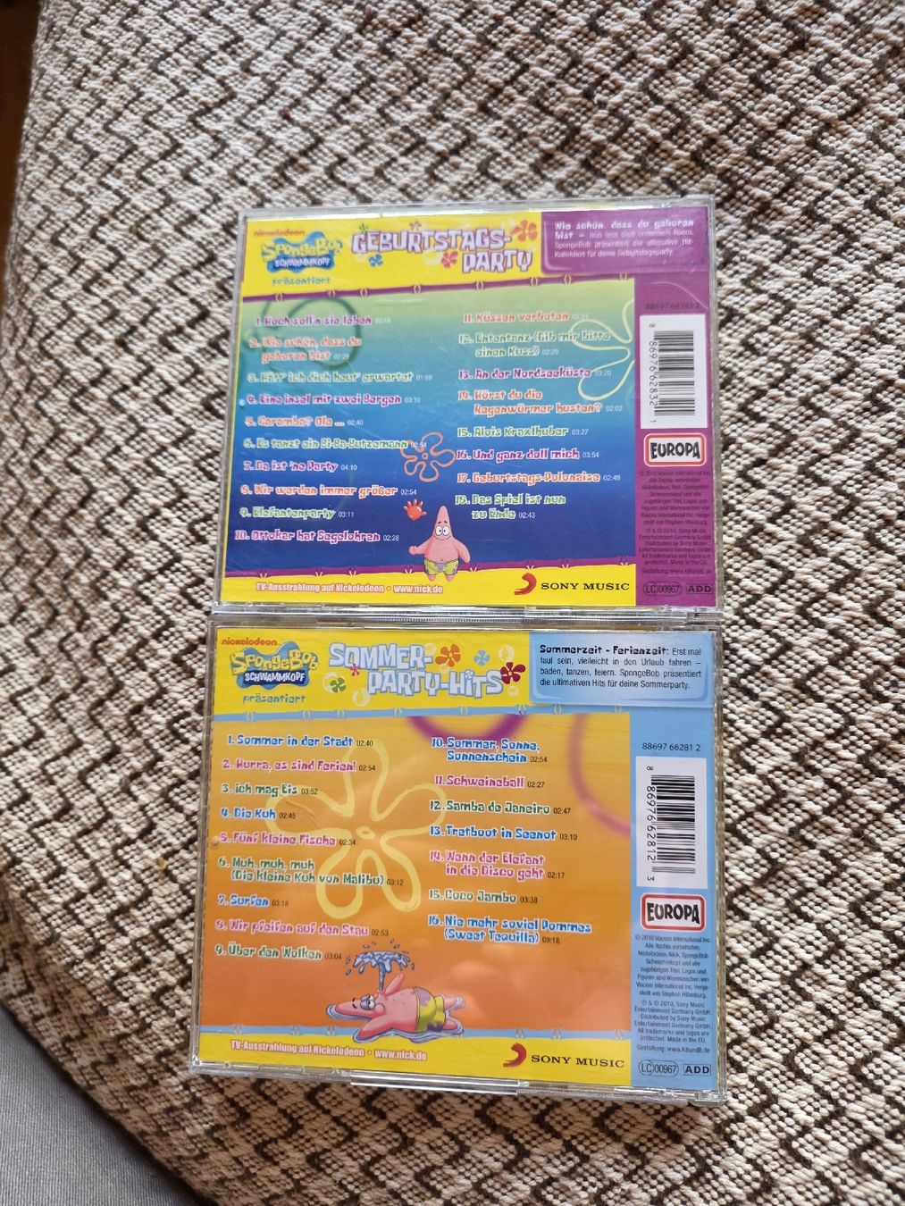 CDs: CD's Spongebob -Musikparty- – Gebraucht aus Stalden (Sarnen) von ani_us77 2