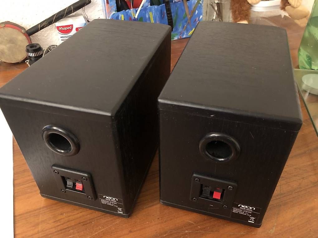 Lautsprecher: 2  NEON SPEAKER >>25 Watt – Gebraucht aus Villnachern von focusride 1