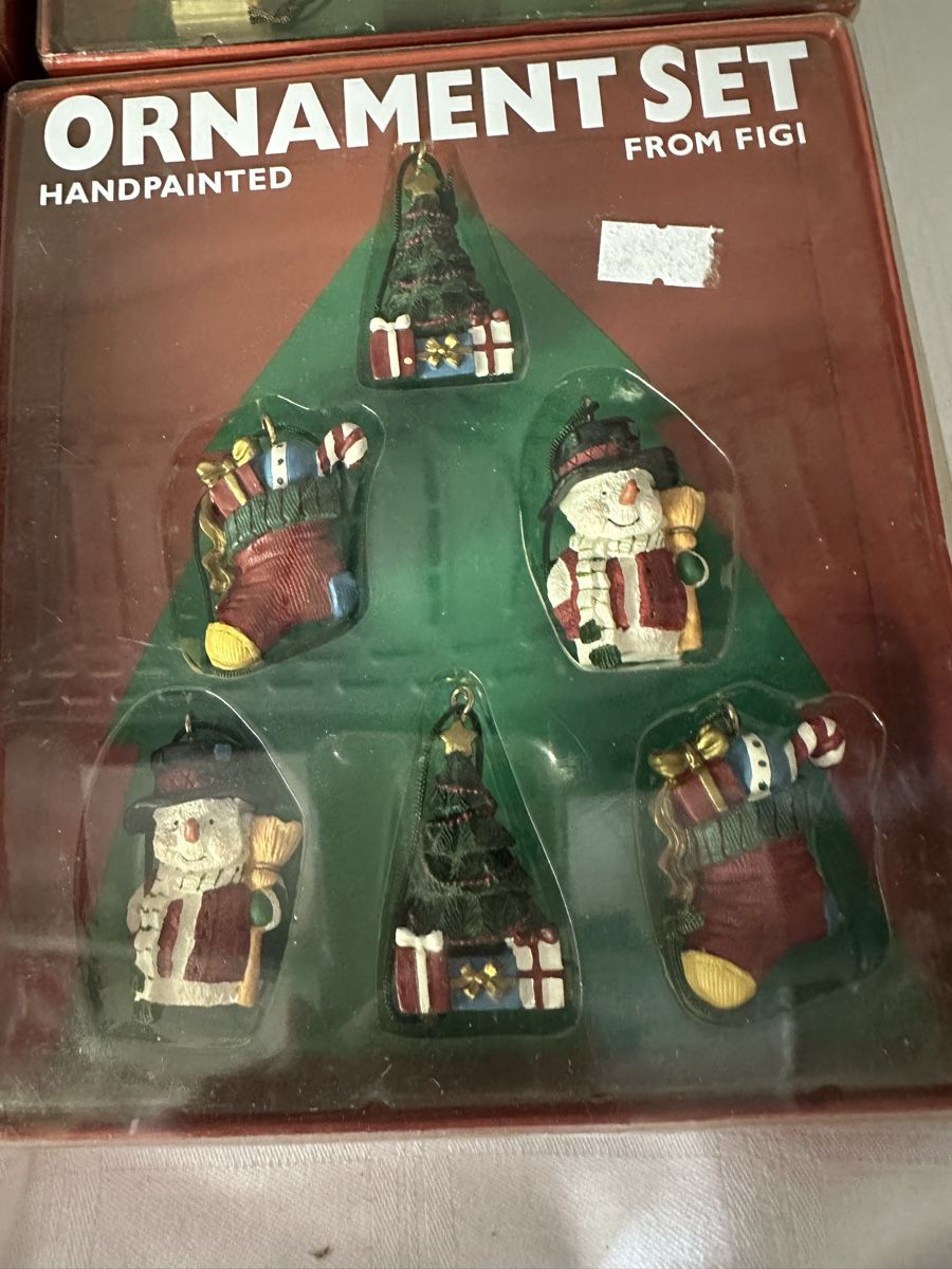 Alle Dekorationen: Weihnachtsbaumschmuck mit Handarbeit – Neu und originalverpackt aus Sevelen von Stopglobal. 1