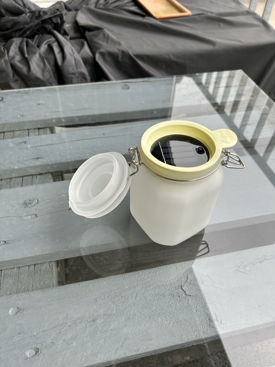 Lampade: Solar Glas Laterne für Garten oder Balkon – Usato da Winterthur venduto da pas_p6pr