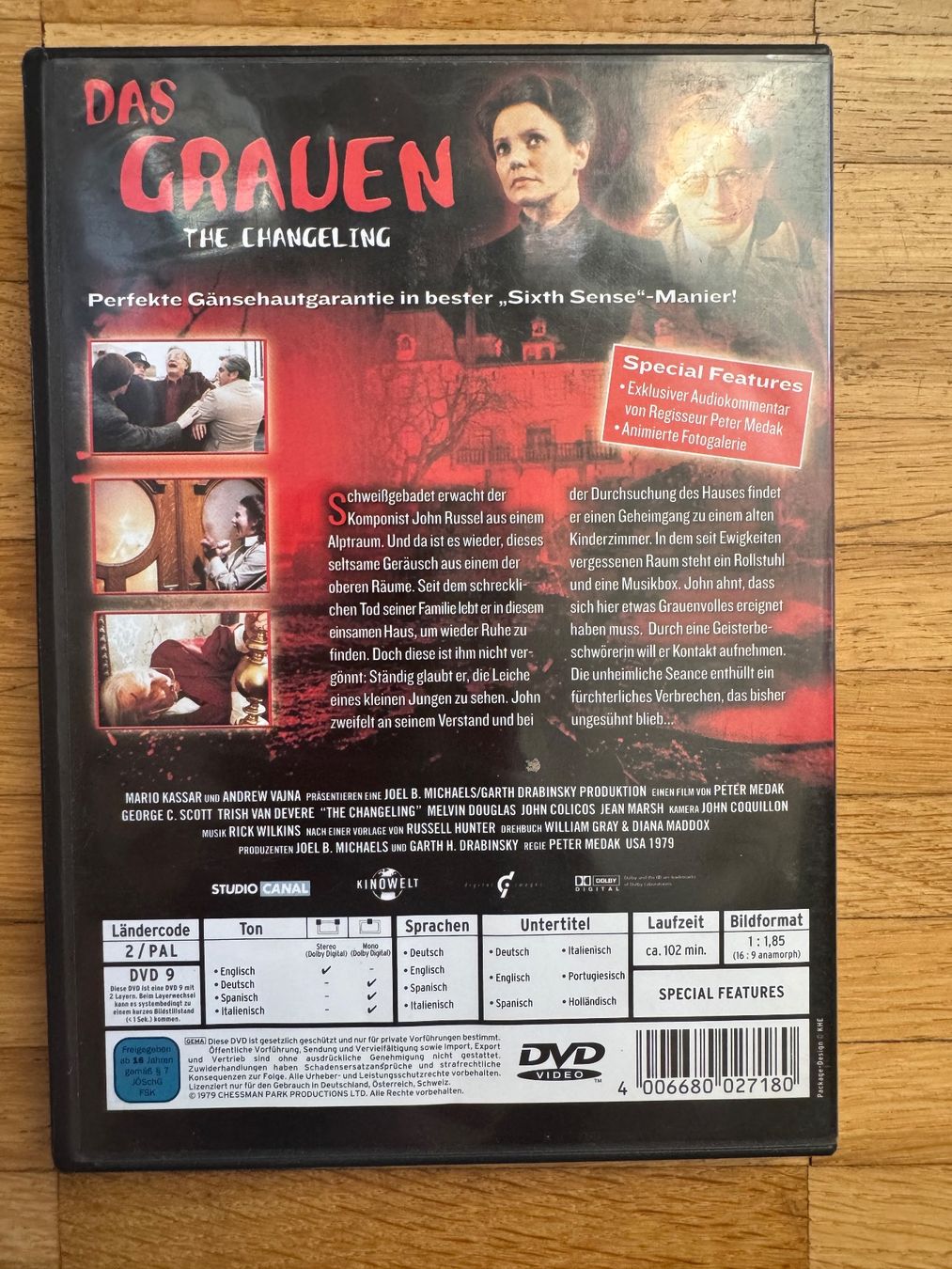 Tous les DVDs: DAS GRAUEN VERGRIFFEN  (DVD) – D'occasion à Basel par san_2qlq 1