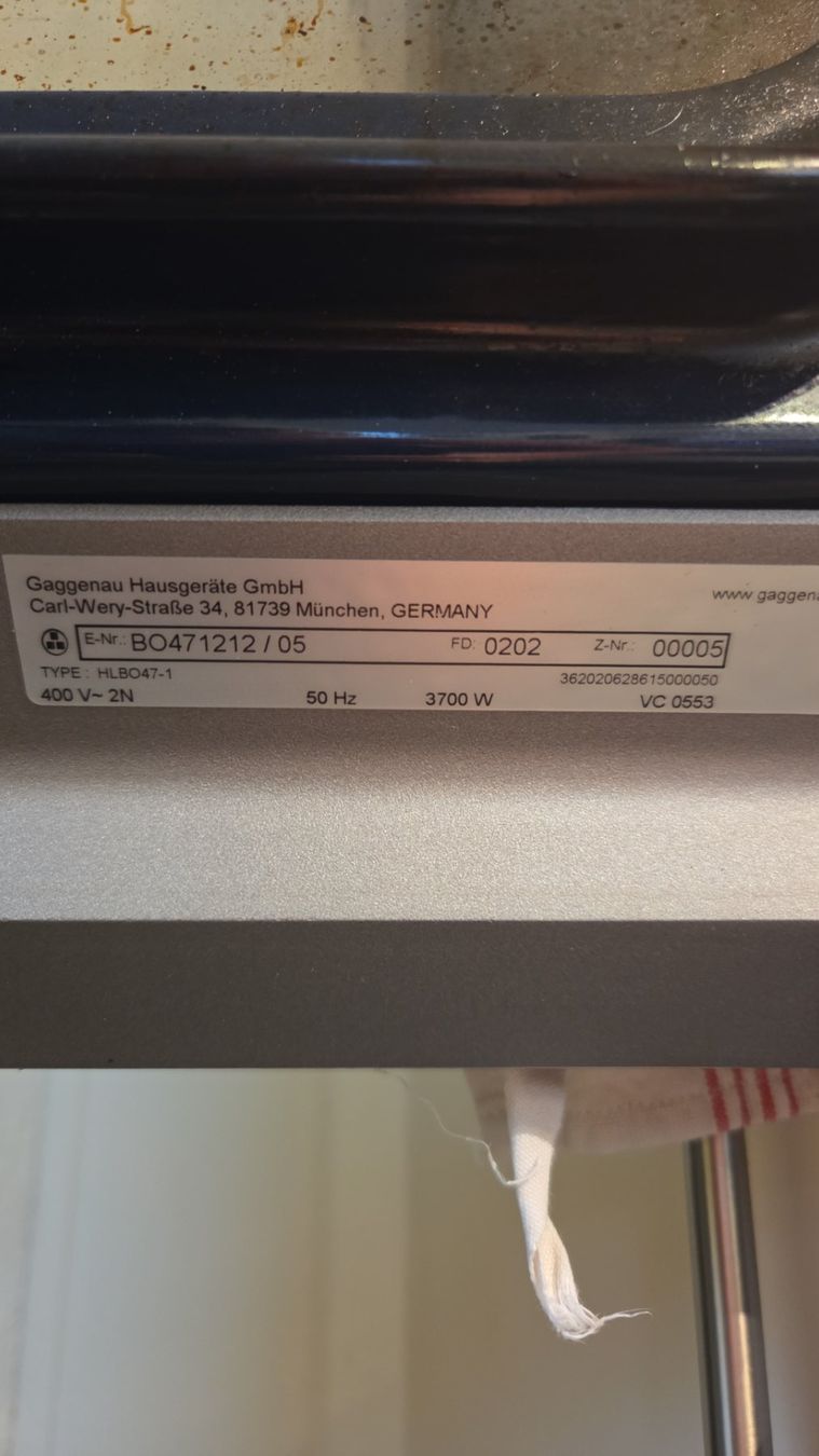 Gaggenau Backöfen: a vendre colonne de four Gaggenau – Gebraucht aus Attalens von jack021 3