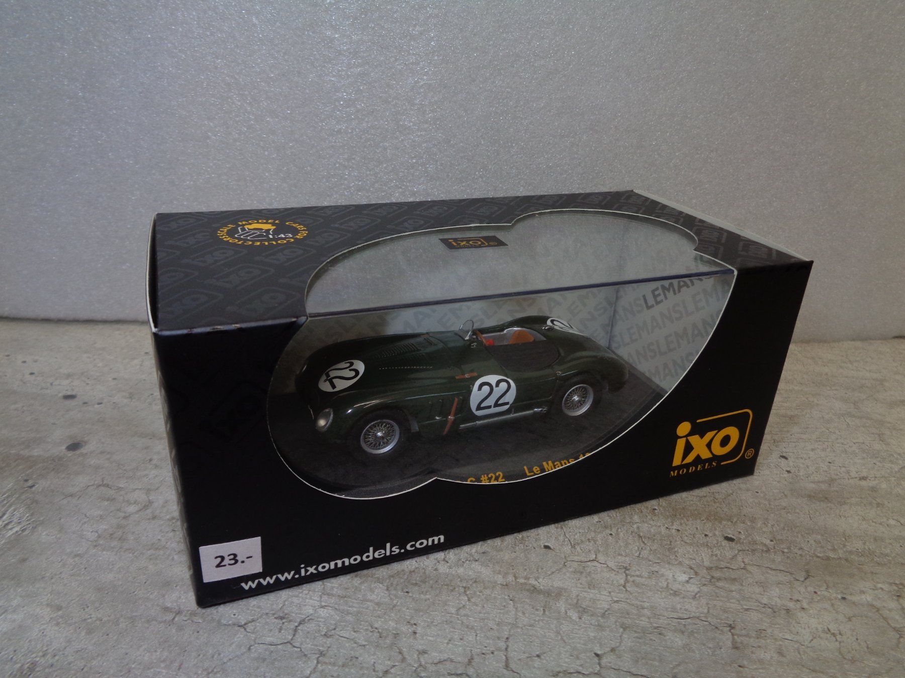 Jaguar Modellini d'auto: Ixo 1:43 Jaguar C Le Mans 1951 – Nuovo e nell'imballaggio originale da Reconvilier venduto da rallycar 4