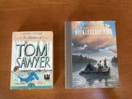 Tom Sawyer & Huckleberry Finn books