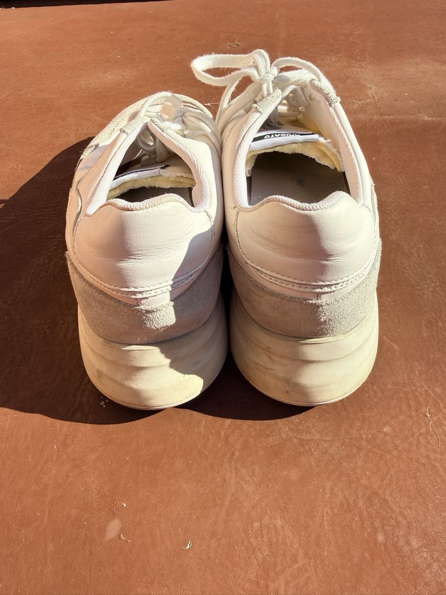 Axel Arigato Herrenschuhe: Axel Arigato baskets plateforme, taille 44, blanc, été – Gebraucht aus Vétroz von est_xyr5 2
