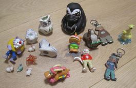 Kinder Überraschungseier, Murano Mini Glas Tiere, Anhänger..