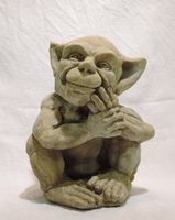 Gartenfigur Goblin, Stein Zwerg