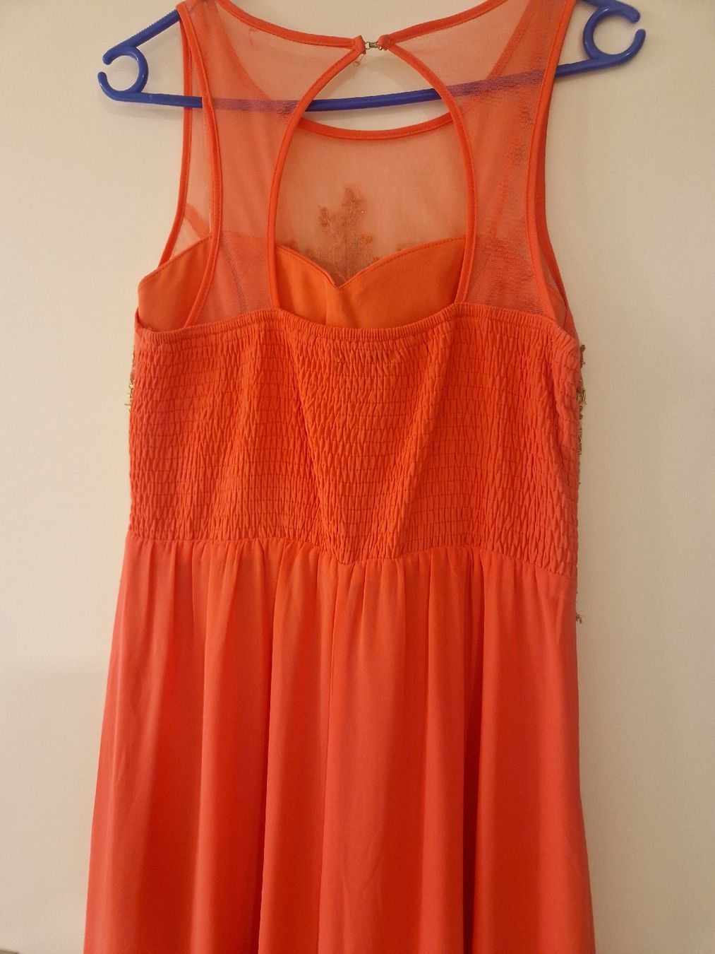 Kleider: Abendkleid rosa/orange M/L – Neu (gemäss Beschreibung) aus Ebikon von kov_9vqb 4
