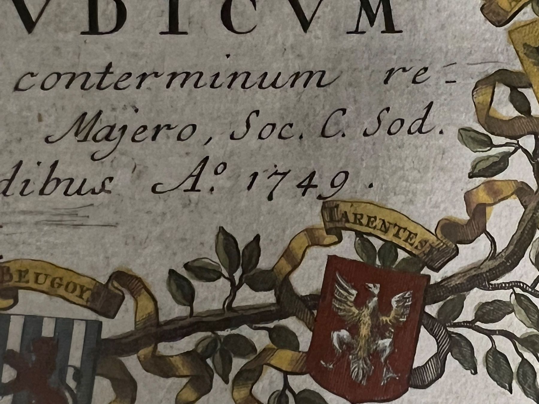 Cartine & Atlanti: CARTE GÉOGRAPHIQUE DE LA SAVOIE DATÉE 1749 – Usato da Genève venduto da Qanil77 8