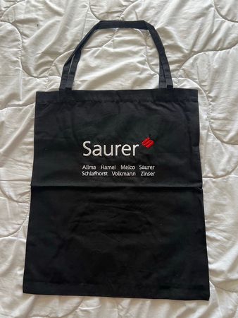 SAURER STOFF TRAGTASCHE