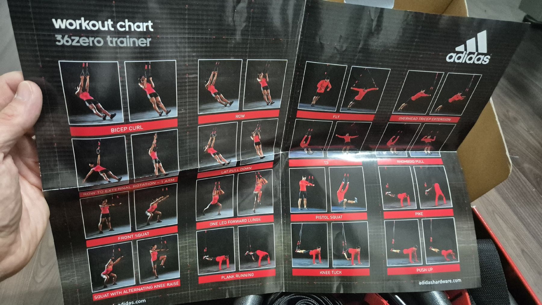 Adidas Vélos d'appartement: ADIDAS Slingtrainer Set – D'occasion à Ueberstorf par marky29 4