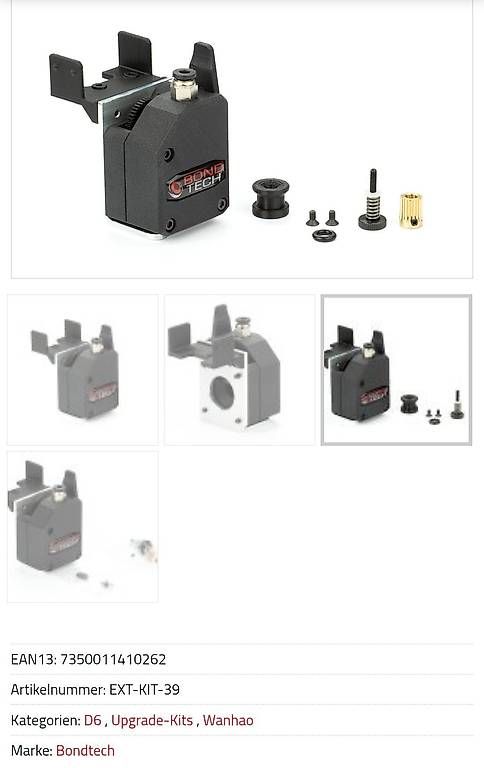 3D Drucker: Wanhao Duplicator 6 mit Bontech Extruder Umbau – Gebraucht aus Wildensbuch von 00yvo00 3