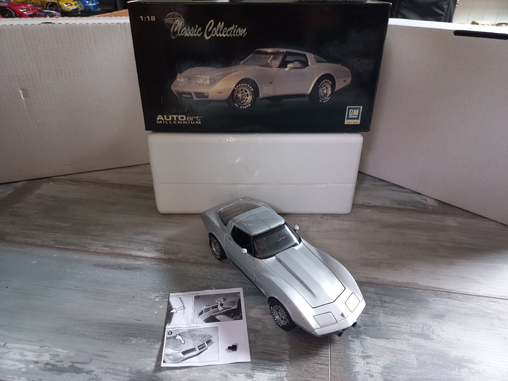 Chevrolet Modellini d'auto: Chevrolet Corvette C3 1/18 Autoart – Usato da Attalens venduto da remy_s00