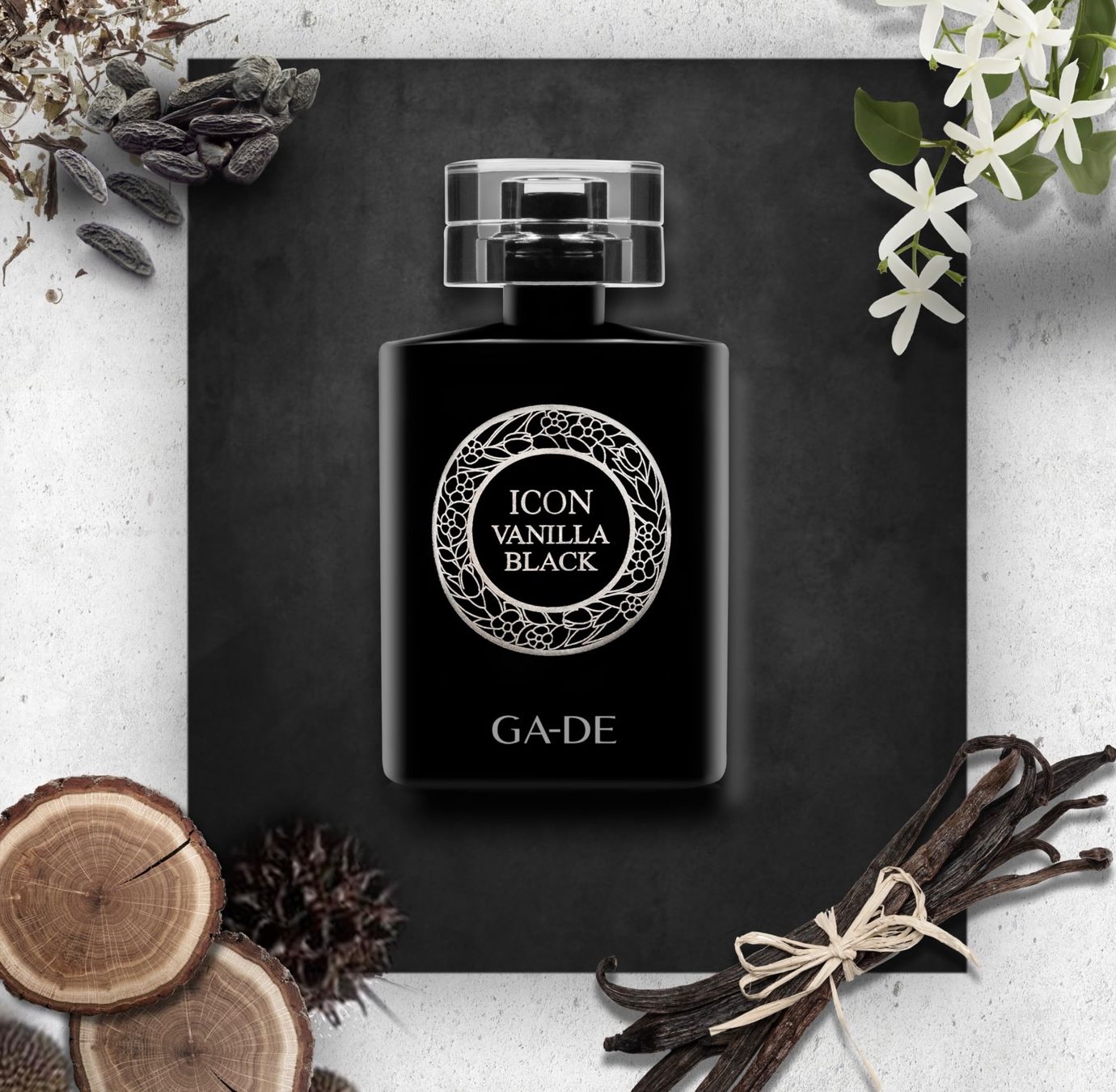 Profumi & Eau de Toilette: GA-DE ICON VANILLA BLACK Eau de Parfum 100ml – Nuovo e nell'imballaggio originale da Chêne-Bougeries venduto da Seetooyoo 3