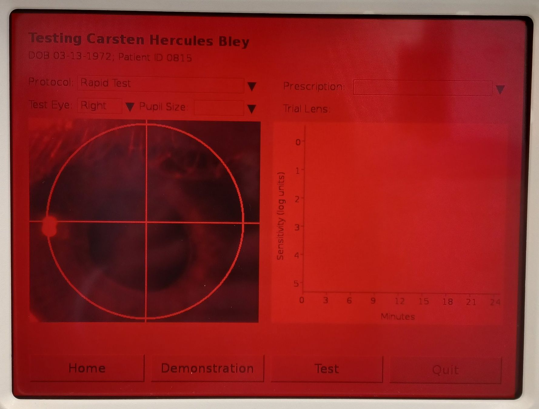 Accessori da laboratorio: Lumithera (Maculogix) AdaptDX Dark Adaptometer – Difettoso da Niederdorf venduto da LeptonAG_Labor 2