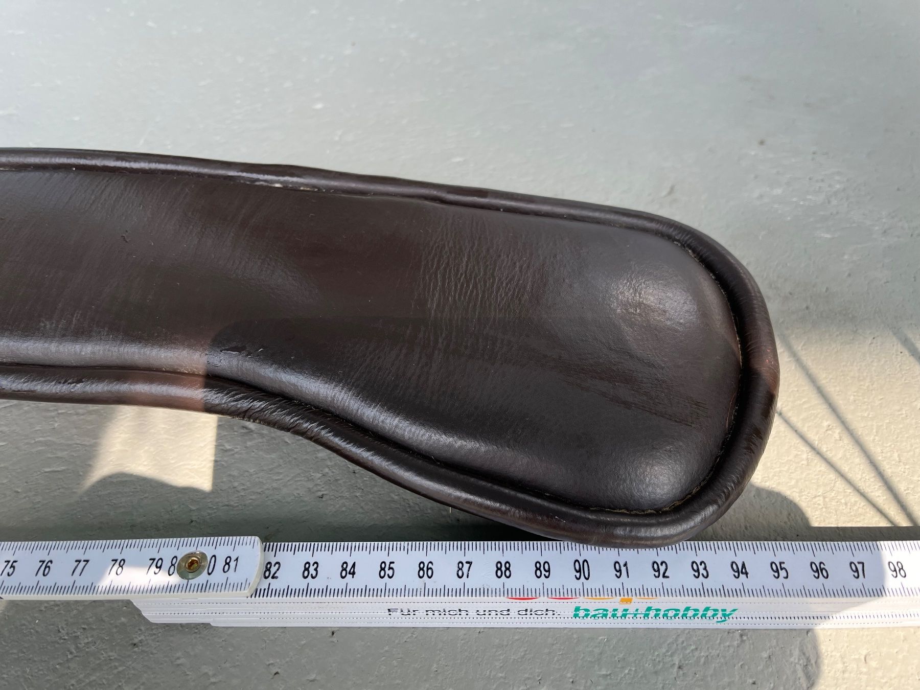 Selles, accessoires: Mondgurt aus Leder - Kurzgurt, 85cm – D'occasion à Reitnau par Ch1wegbe 2