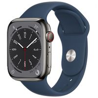 Silikon Armband für Apple Watch 42/44/45/49mm - Deep Blue