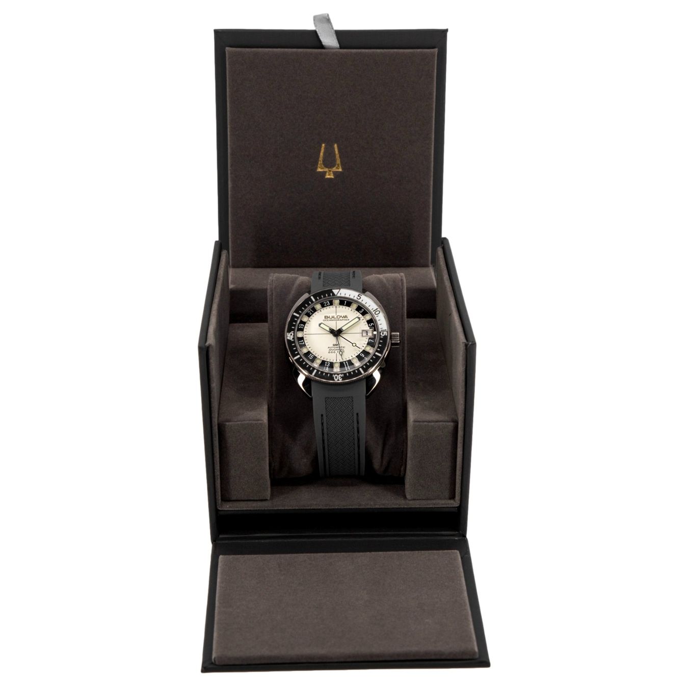 Bulova Orologi: Bulova Men's 98B407 Oceanographer GMT Mechanical – Nuovo e nell'imballaggio originale da Schindellegi venduto da harveystore 7