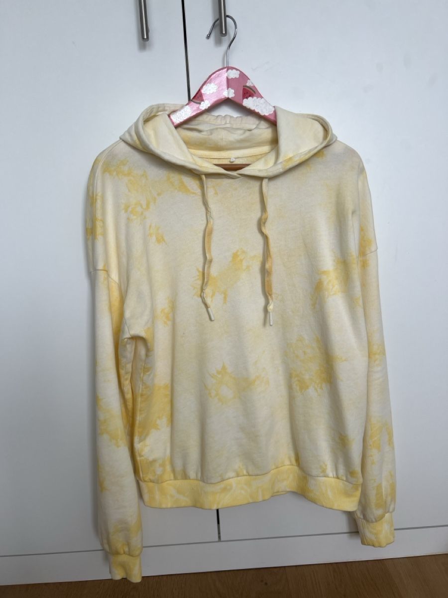 Only Maglioni & Felpe: Tie Die Hoodie gelb – Usato da Immensee venduto da LizzaSch03