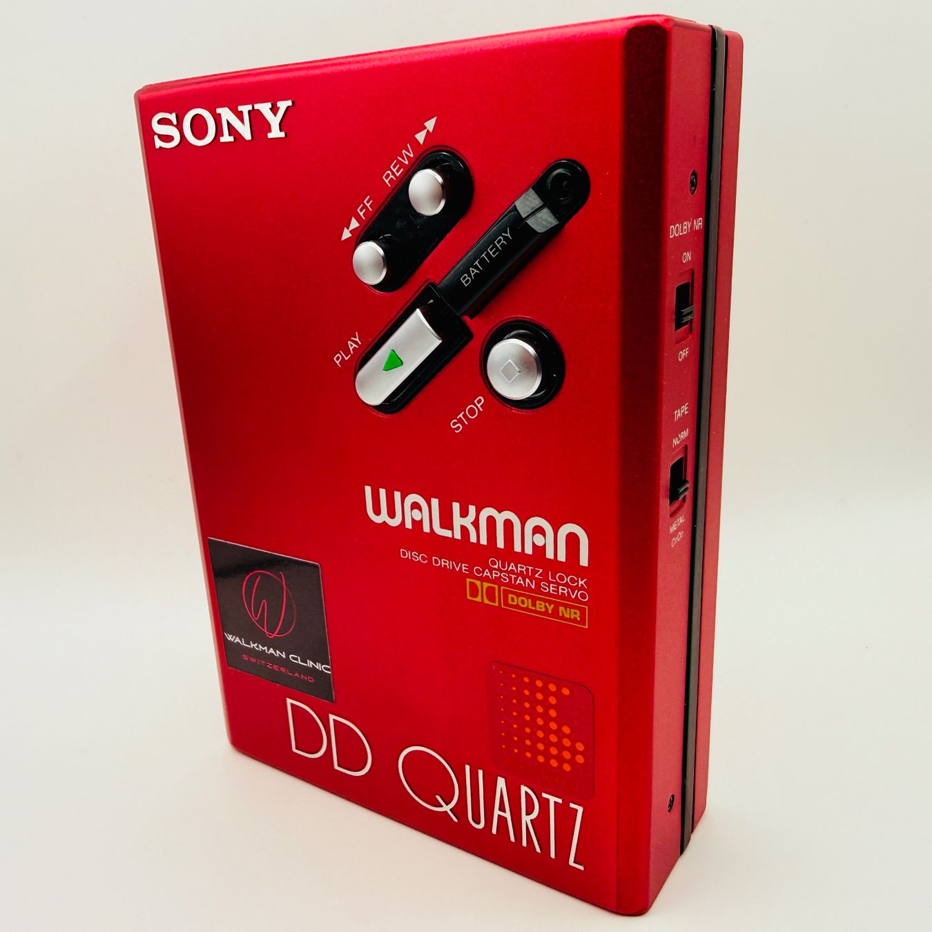 Sony Lettore multimediale portatile: Sony Walkman WM-DDIII Quartz rot #304 – Usato da Vorderthal venduto da WalkmanClinic 1