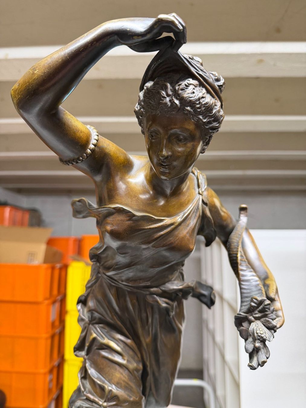 Statuette: Bronze Figur von Ernest Rancoult – Usato da Ebikon venduto da Berku 1