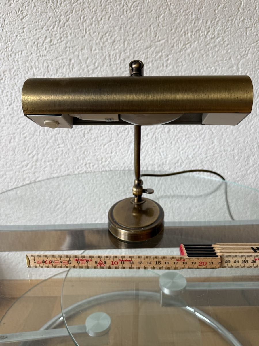 Lampen: Klavierlampe Mesdinglampe Vintage – Gebraucht aus Bern von Delamer