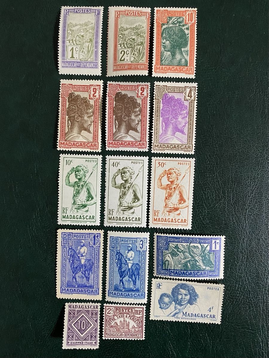Tutti i francobolli: Timbres NEUFS - Madagascar – Nuovo (secondo la descrizione) da Petit-Lancy venduto da Solcarm