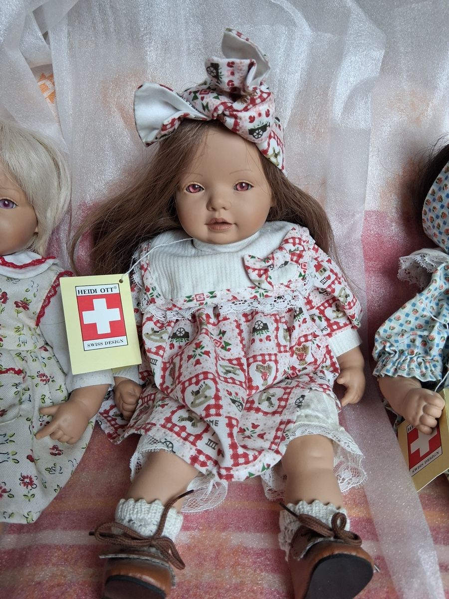 Heidi ott Bambole:  Puppe von Heidi Ott – Nuovo (secondo la descrizione) da Thun venduto da jul_m2x7