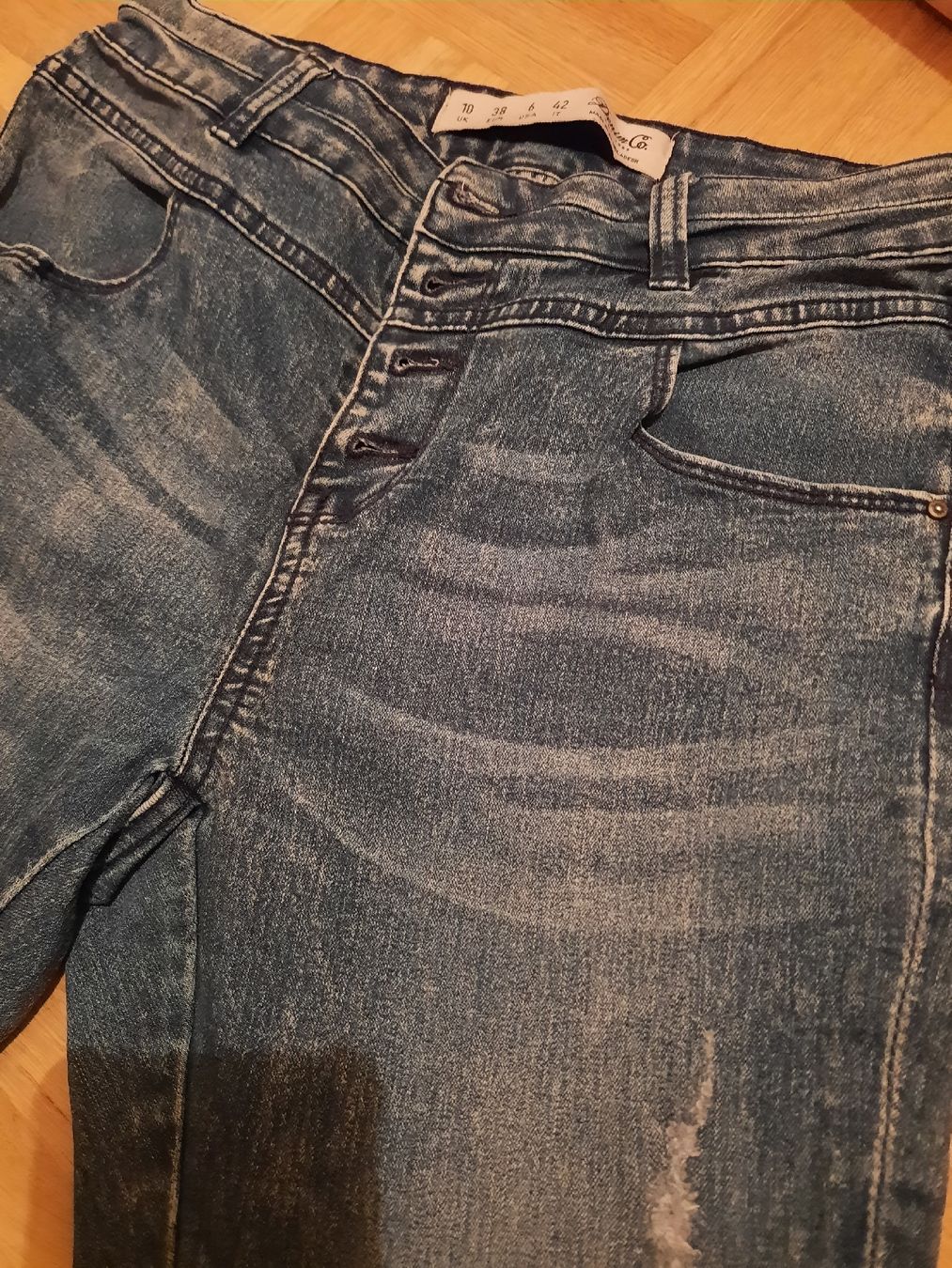 Zara Jeans: neue verwaschene coole Jeans – Neu (gemäss Beschreibung) aus Ettingen von Guggerin 1