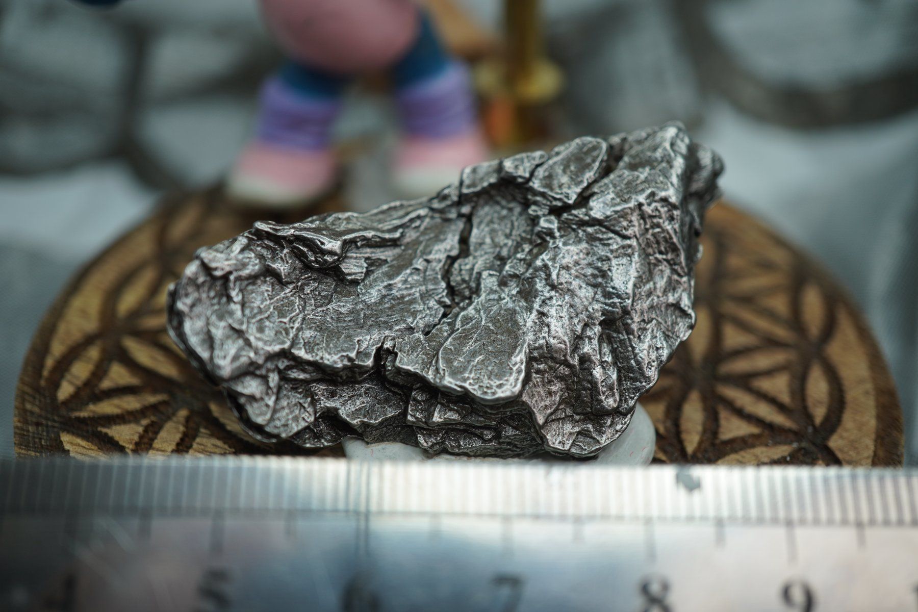 Minerali & Pietre curative: Cielo   Eisen Meteorit  Argentinien   26.01g – Nuovo e nell'imballaggio originale da Eschenbach SG venduto da topstone 3
