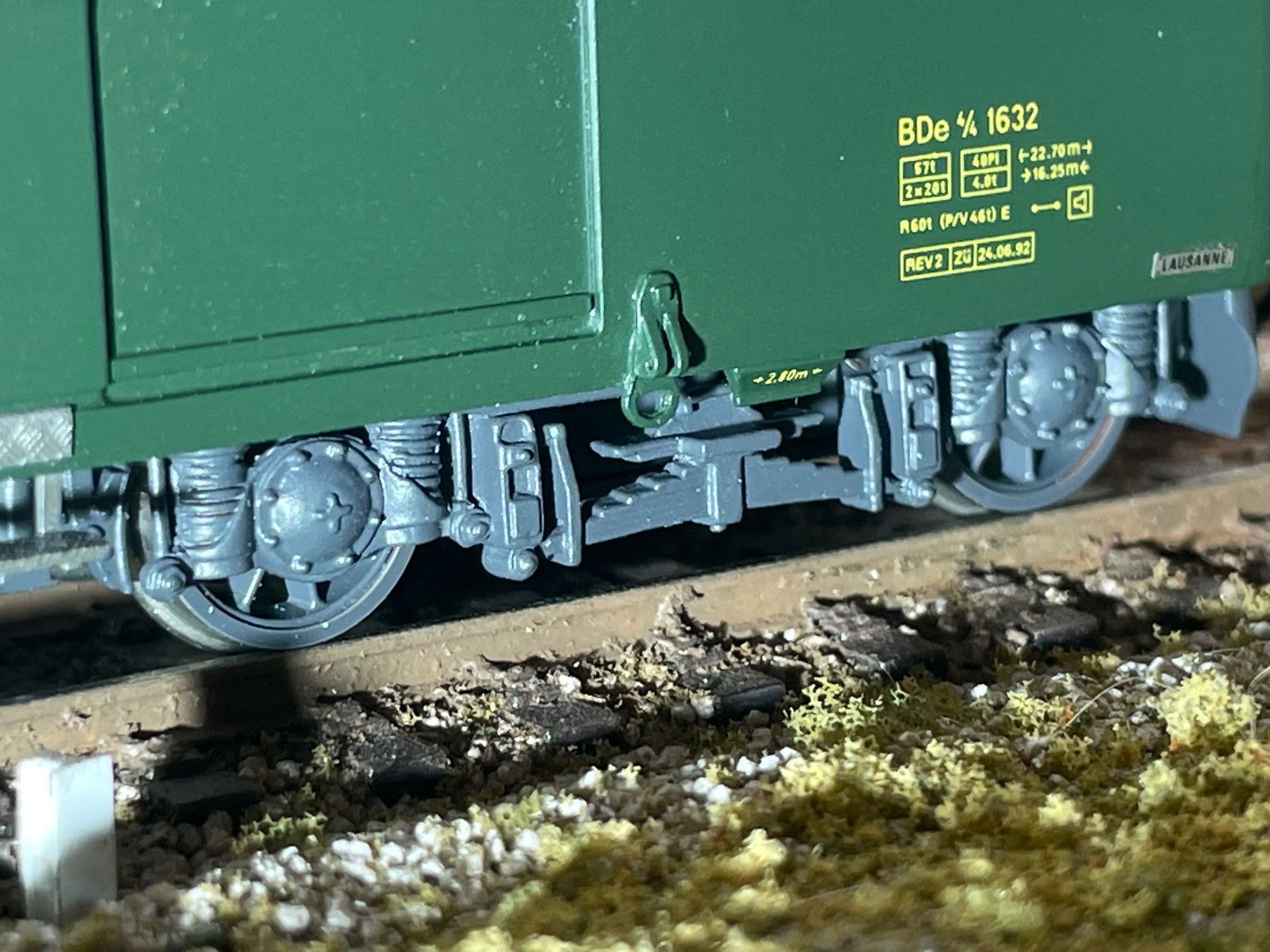 HRF Modellini di ferrovie: HRF, BDe 4/4 der SBB 1632 – Usato da Hofstetten ZH venduto da kroki66 8
