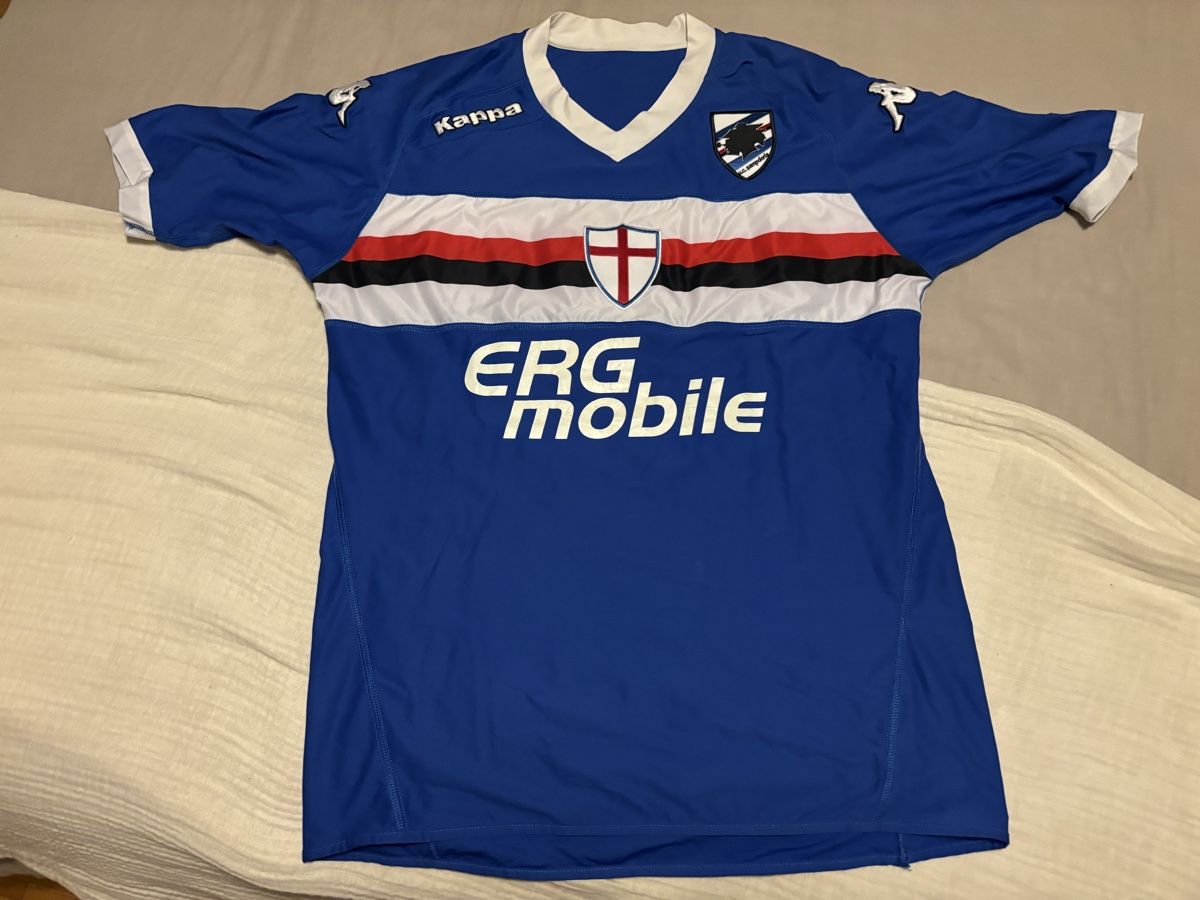 Kappa Canottiere & Pantaloni: Sampdoria maillot – Usato da Le Grand-Saconnex venduto da focamix