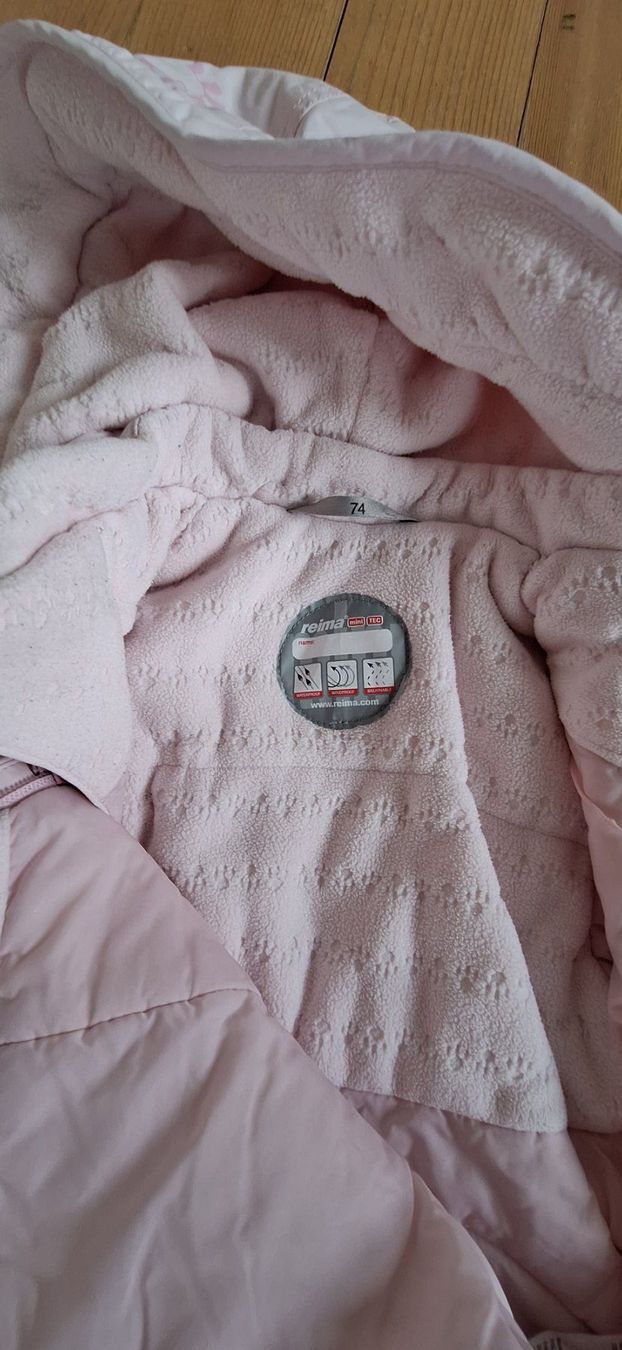 Reima Anzüge: Reima tec Schneeanzug Gr. 74 rosa – Gebraucht aus Bern von _finnjagfe_ 2