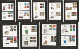 Schweiz Pro Patria FDC 1979 bis 1996