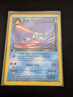 Pokemon Karte Dark Golduck 37/82 First Edition